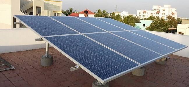 2 kW Rooftop Solar System
